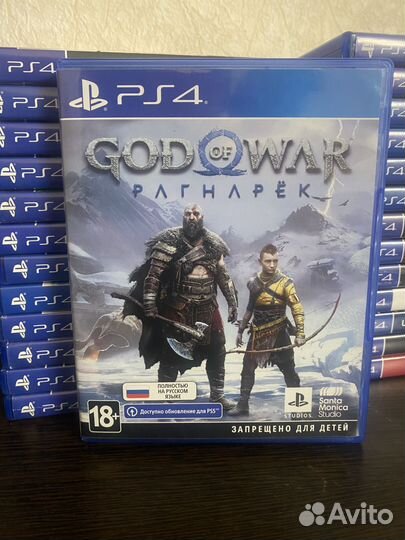 God of War - Ragnarok PS4 (б/у диск)