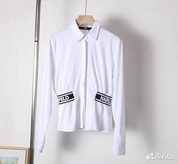 Xs-XL Новая блуза рубашка karl lagerfeld оригинал