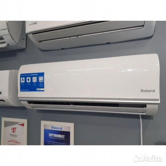 Кондиционеры roland прямые поставки. Установка