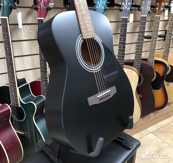 Акустическая гитара Cort AF510-BKS
