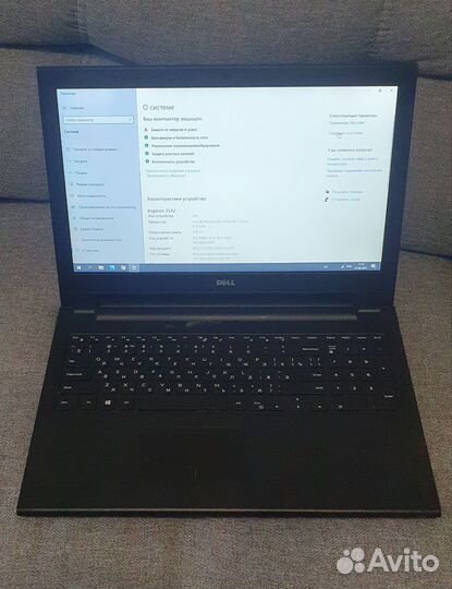 Ноутбук dell inspiron 3542