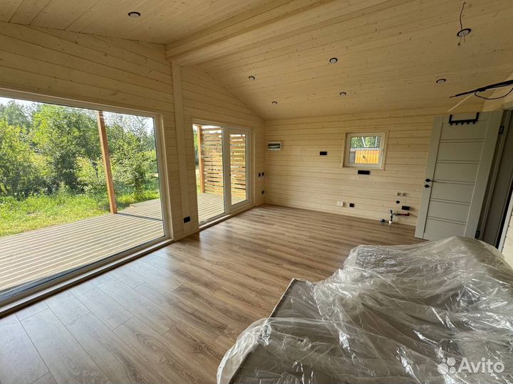 Готовый модульный дом под ключ барн хаус