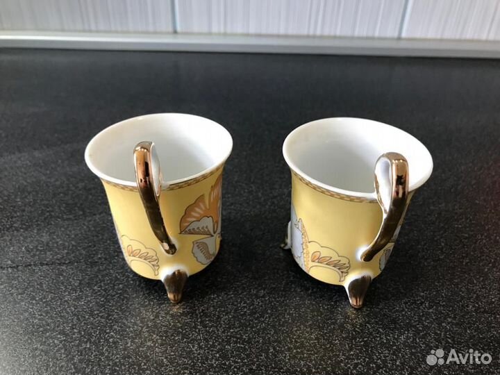Фарфоровые чашки для кофе