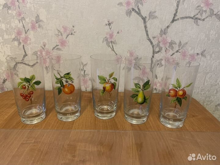 Стаканы стеклянные