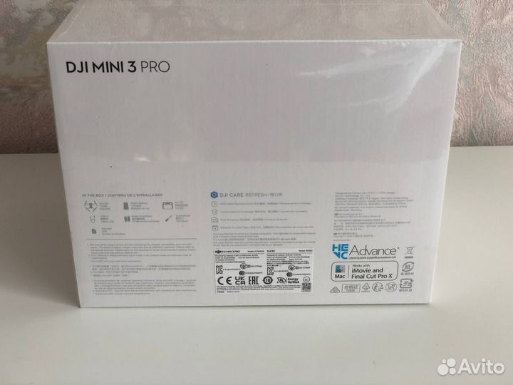 Новый квадрокоптер dji mavic mini 3 pro rc