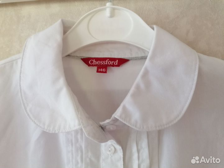 Блузка школьная 146 брюки 152