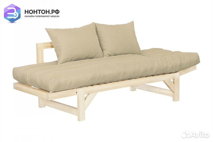 Диван кушетка Амбер-2 кремовый