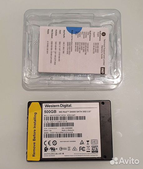 SSD Western Digital SA500 500gb