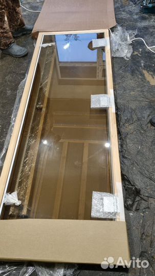 Дверь для бани doorwood престиж бронза матовая