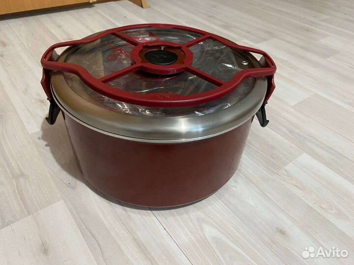 Кастрюля tefal новая складные ручки