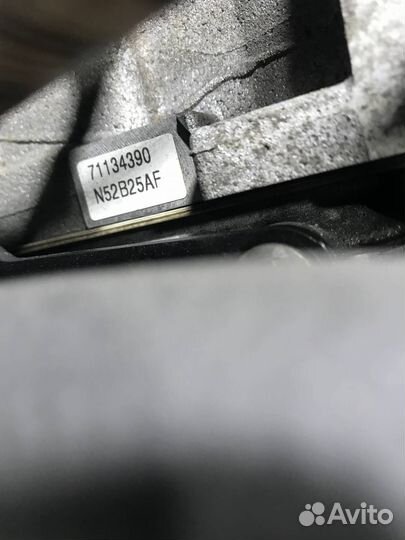 Двигатель BMW 3 E90/E91/E92/E93 2008 N52B25AF