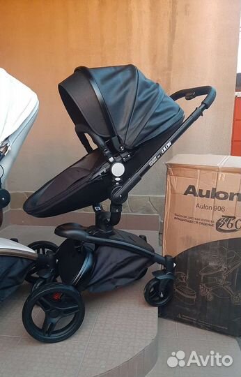 Коляска 2в1 Аулон plus Max (Brend-Styl)