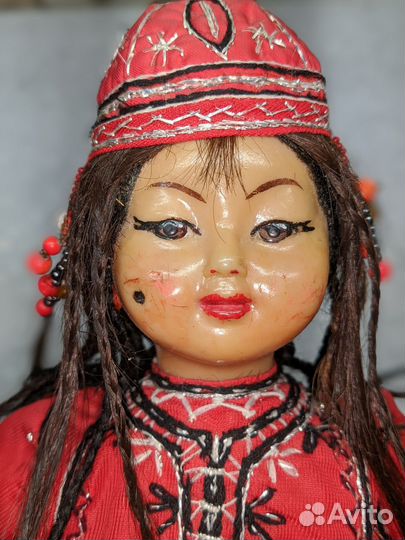 Куклы СССР Емеля и Туркменка