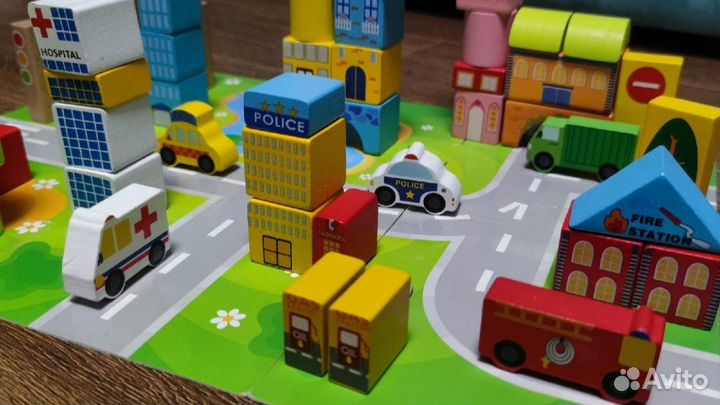 Деревянный конструктор 