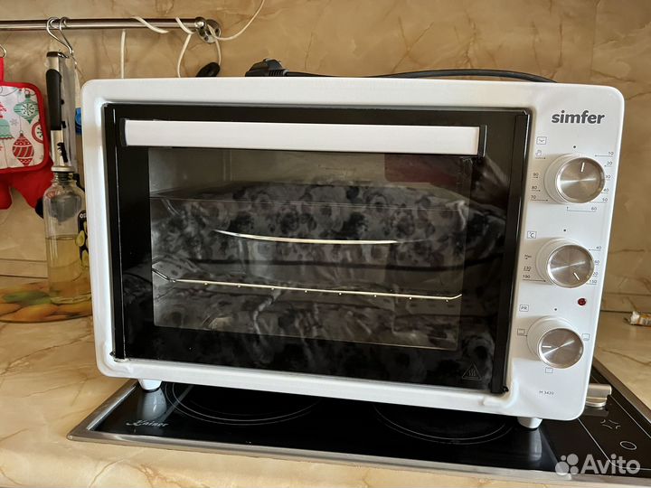 Духовка электрическая настольная бу