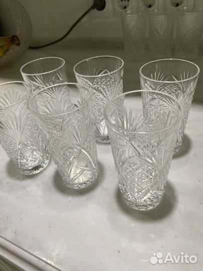 Хрустальные стаканы СССР