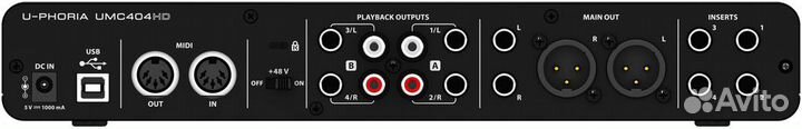 Аудиоинтерфейс Behringer UMC404HD