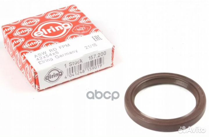 Сальник коленчатого вала 157200 Elring