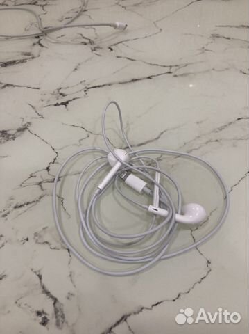 Apple earpods lightning б/у оригинал