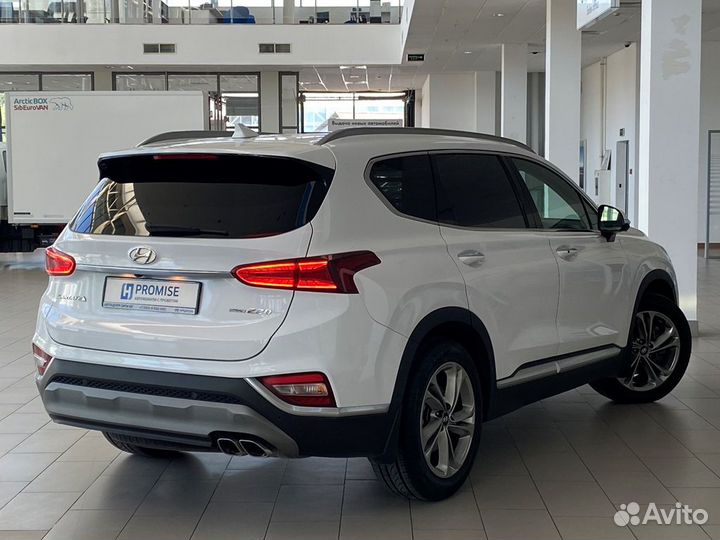 Hyundai Santa Fe 2.2 AT, 2018, 138 527 км