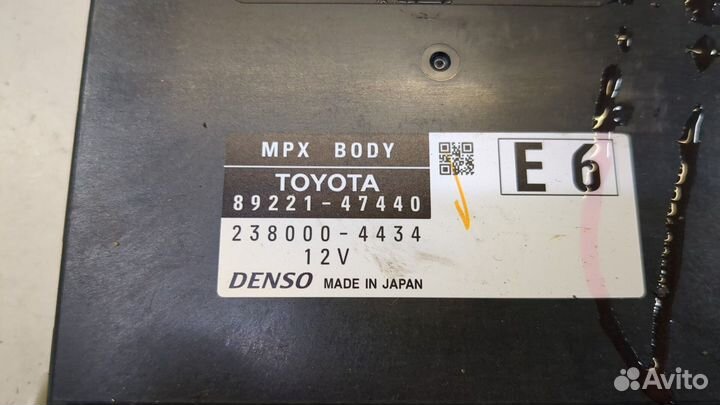 Блок комфорта Toyota Prius, 2016