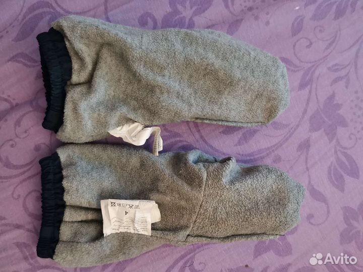 Варежки краги kerry 4 на флисе