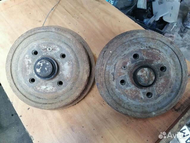 Задняя ступица всборе с барабаном Daewoo Nexia