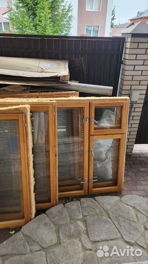 Деревянные окна бу