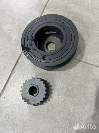 Шкив коленвала тагаз вега с100 новый оригинал