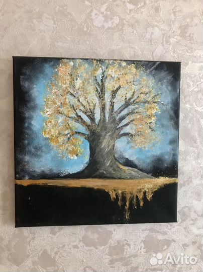 Картина акрил на холсте