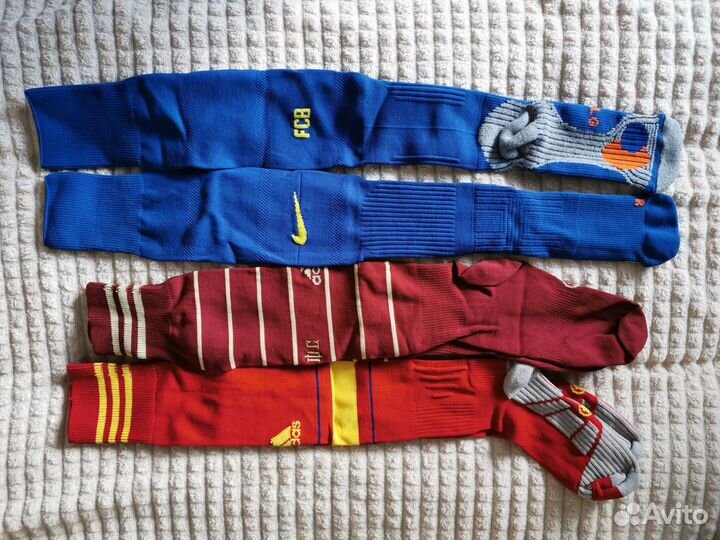 Футбольные гетры nike adidas цска Барселона Россия