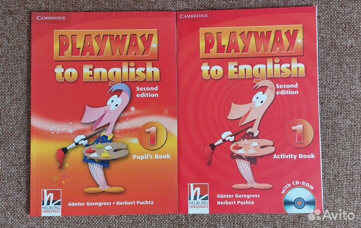 Комплект пособия по английскому языку Playway 1