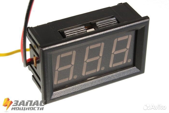 Цифровой вольтметр постоянного тока YB27 DC0-100V