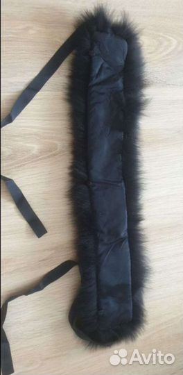 Меховой воротник песец. Новый