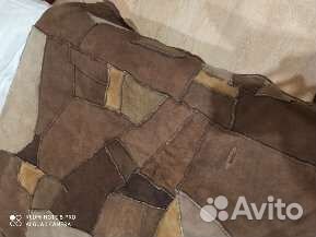 Покрывало из натурального меха (овчина). 2 шт