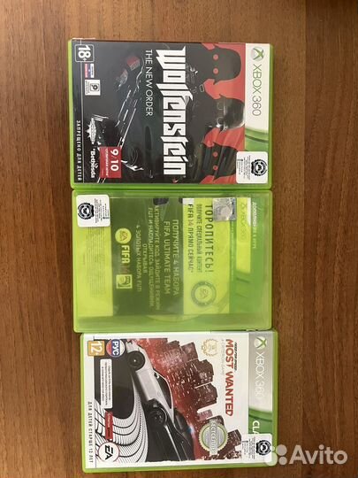 Диски на xbox 360