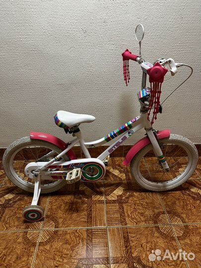 Детский велосипед stels 16