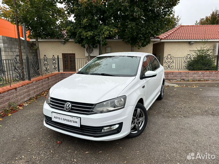 Volkswagen Polo 1.6 МТ, 2018, 139 250 км