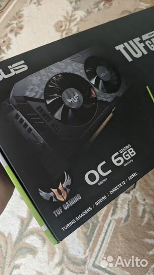Новая Asus TUF Gaming GeForce GTX 1660 Ti 6GB
