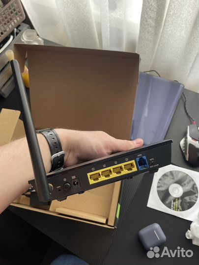 Роутер модем asus adsl DSL-N10
