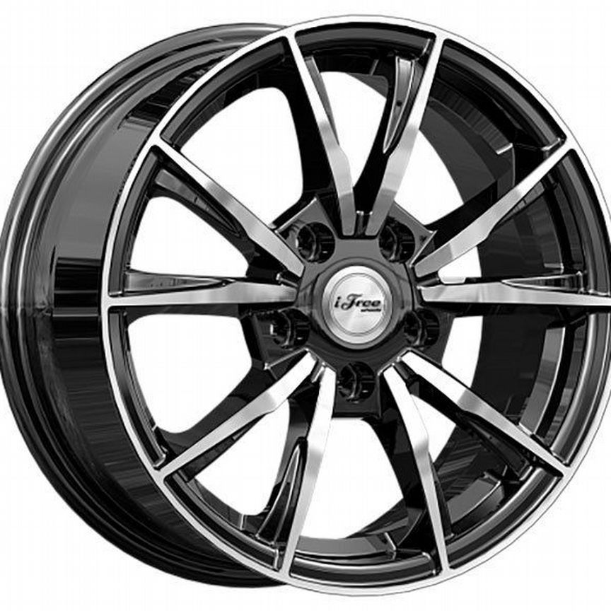 Диски iFree Сион 6.5x15 5x114.3 ET45 D67.1 Блэк Джек