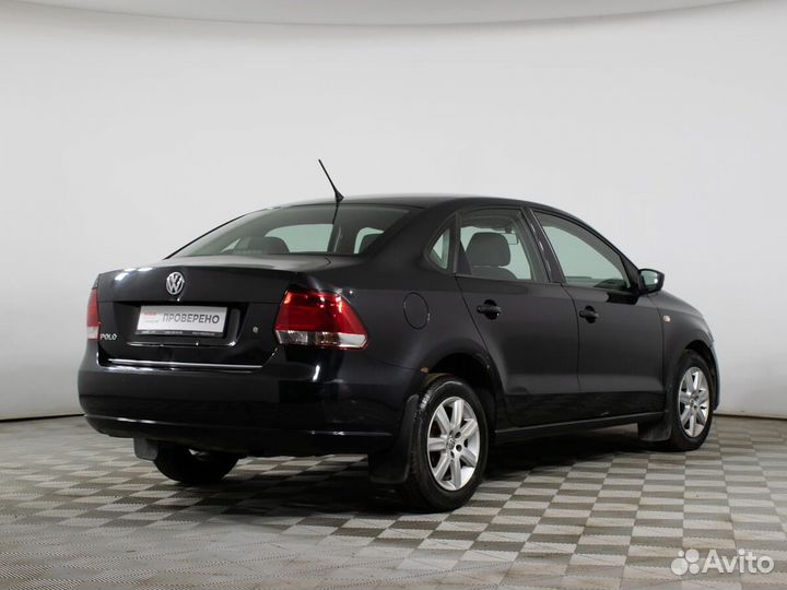 Volkswagen Polo 1.6 AT, 2013, 168 641 км
