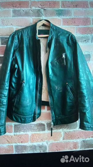 Куртка кожаная