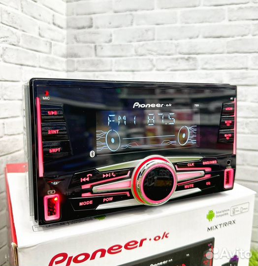 Магнитола 2 din pioneer 4RCA DSP арт1071