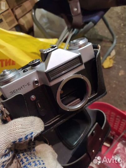 Зенит Е в разбор, экспонометр, объективы
