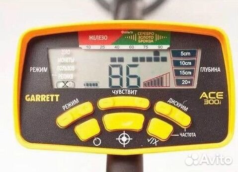 Металлоискатель Garrett ACE 300i RUS комплект