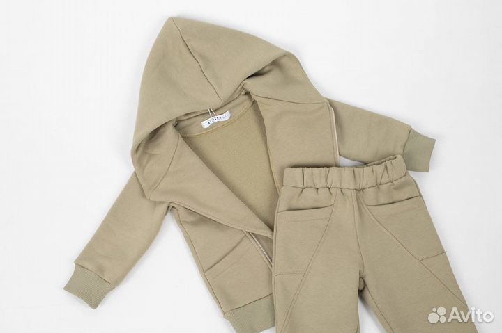 Костюм детский с начесом 92, 98, 104