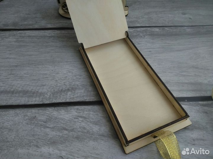 Конверт для денег купюрница шкатулка подарок откры