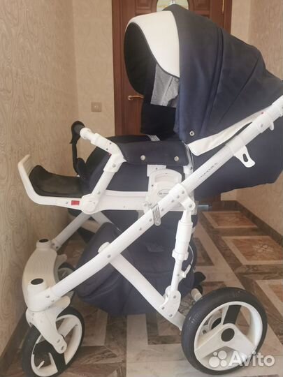 Коляска Adamex Monte carbon (2 в 1)