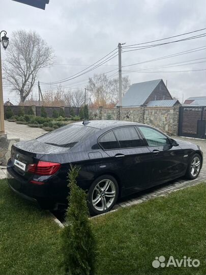 BMW 5 серия 2.0 AT, 2013, 250 000 км